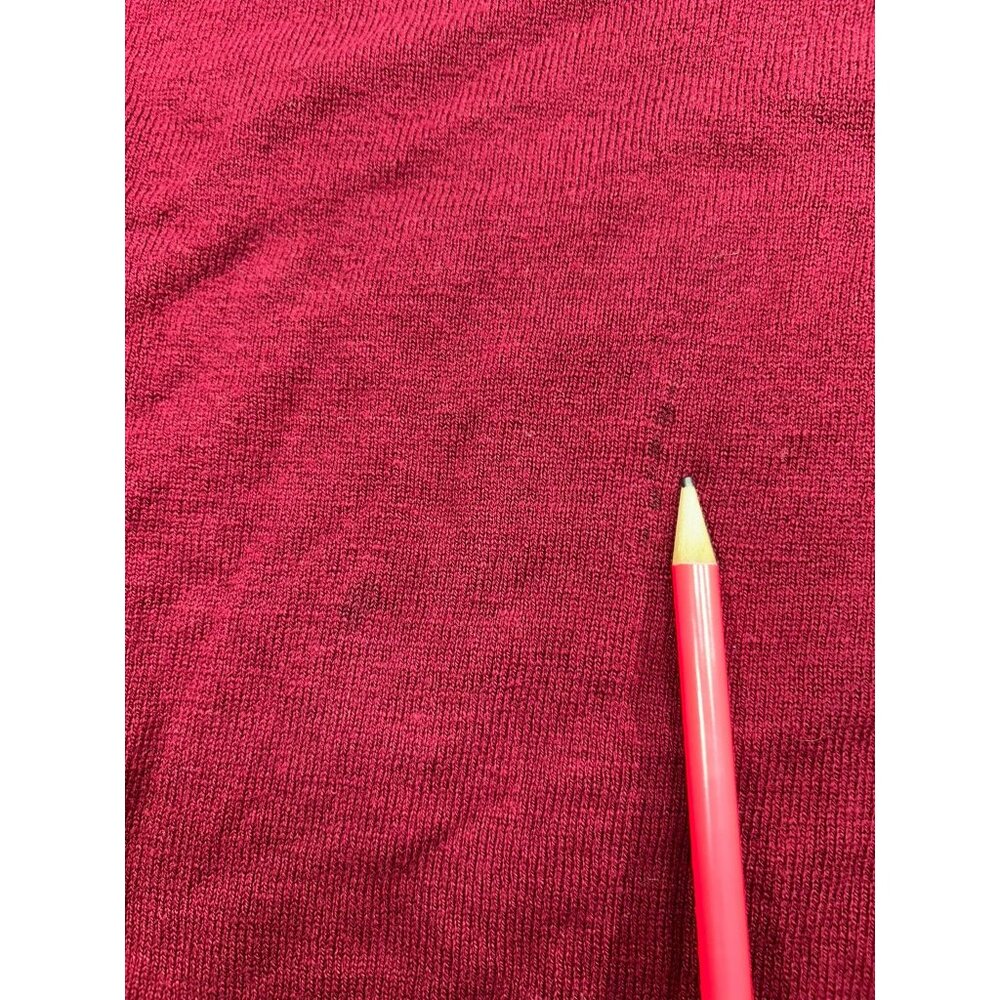 Paul Fredrick Men's XXL Red Mock Neck Sweater Long Sleeve Knit Pullover Casual/B - Picture 8 of 9